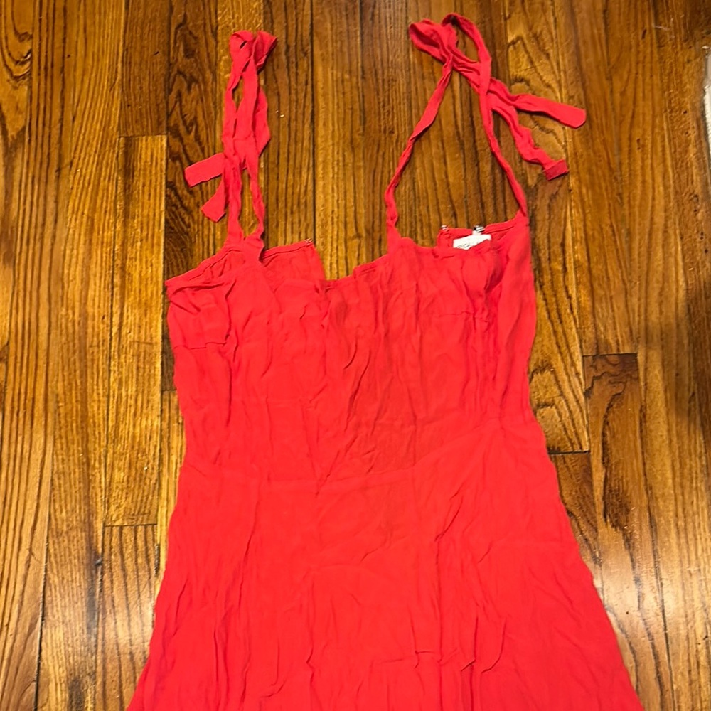 Kendall & Kylie Vibrant Red Dress